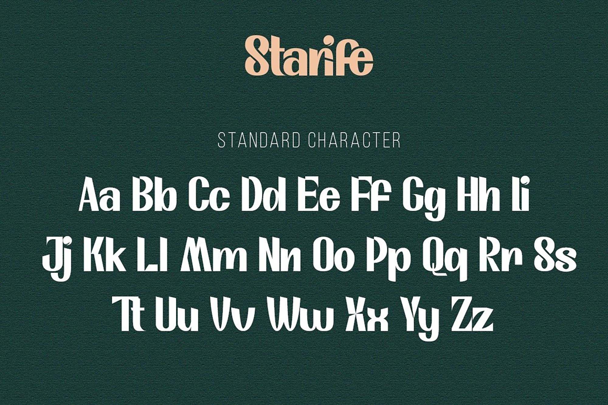Starife Display Font